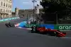 Bild zum Inhalt: Charles Leclerc: Führung in Baku durch Ast verloren