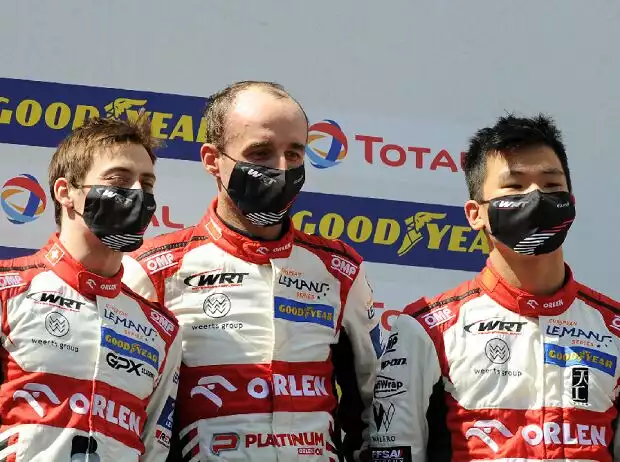 Louis Deletraz, Robert Kubica, Ye Yifei Titel-Bild zur News: Louis Deletraz, Robert Kubica, Ye Yifei