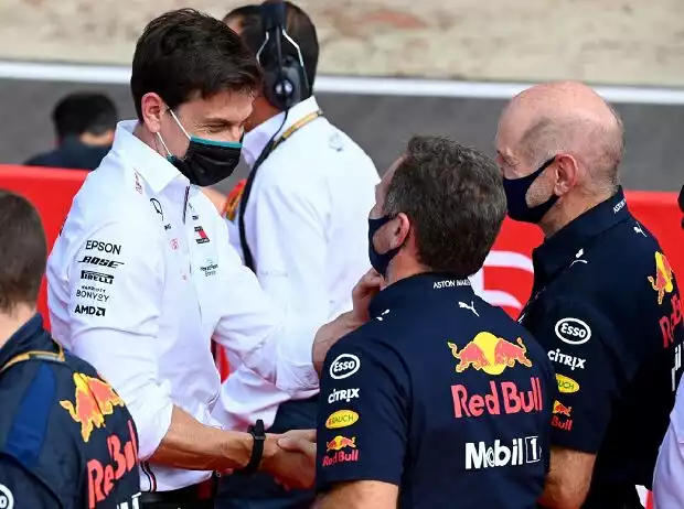 Toto Wolff Christian Horner Titel-Bild zur News: Toto Wolff Christian Horner