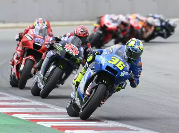 Joan Mir, Fabio Quartararo, Jack Miller Titel-Bild zur News: Joan Mir, Fabio Quartararo, Jack Miller