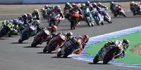 Moto3 Start in Jerez