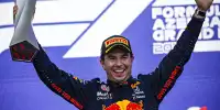 Sergio Perez Pokal Siegerehrung