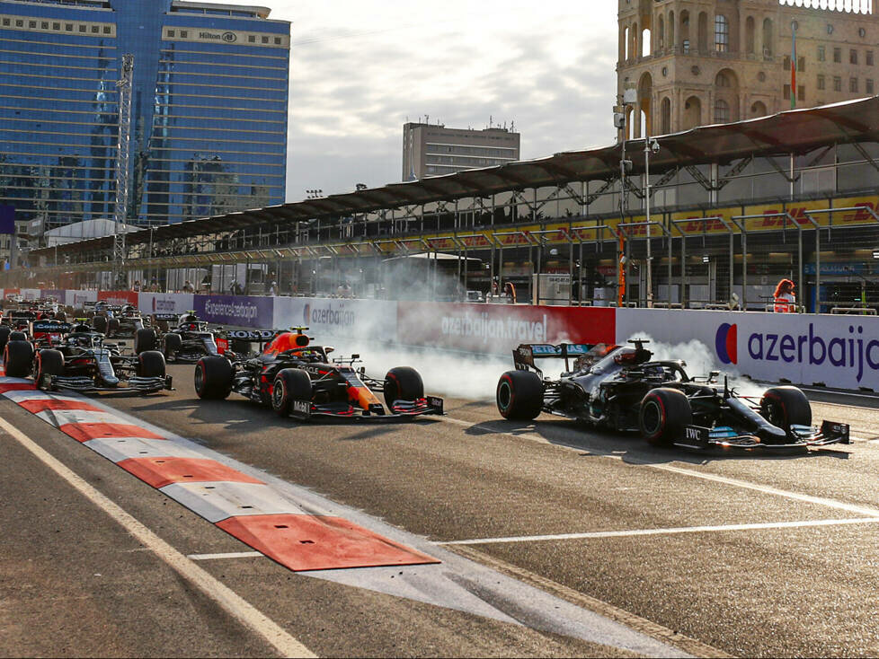 Lewis Hamilton, Sergio Perez