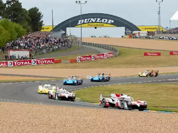 24h Le Mans 2019 Startphase Titel-Bild zur News: 24h Le Mans 2019 Startphase