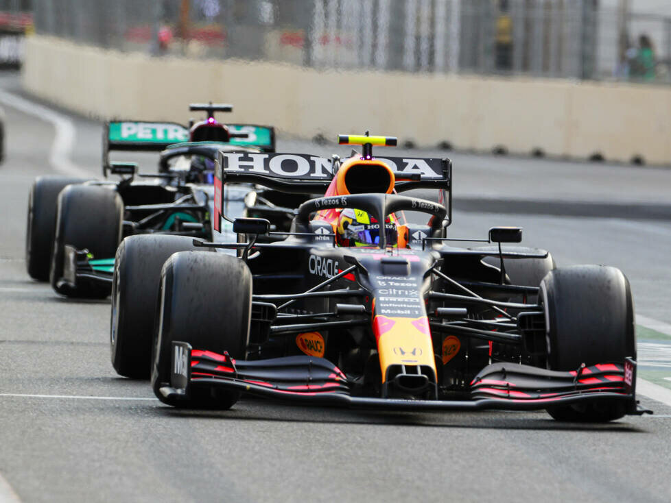 Sergio Perez, Lewis Hamilton