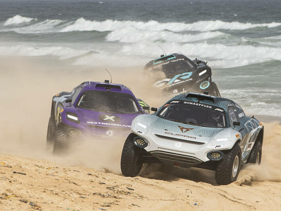 Cristina Gutierrez, Sebastien Loeb, Molly Taylor, Johan Kristoffersson