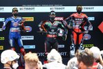 Jonathan Rea, Toprak Razgatlioglu und Scott Redding 