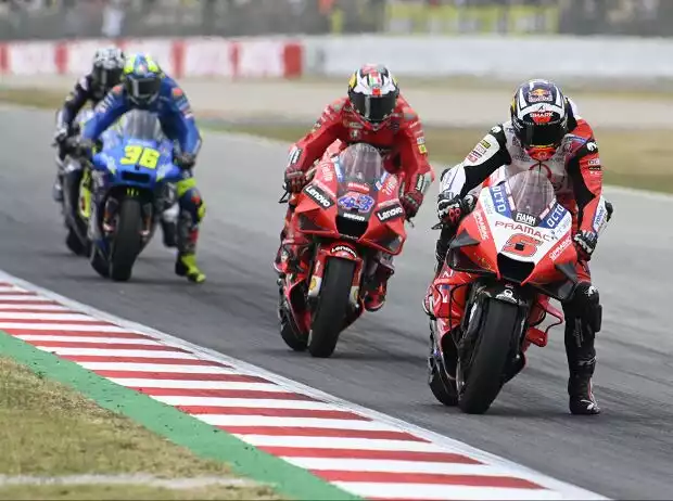 Titel-Bild zur News: Johann Zarco, JAck Miller, Joan Mir