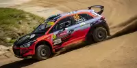Oliver Solberg im Hyundai i20 N Rally2 bei der Rallye Portugal 2021