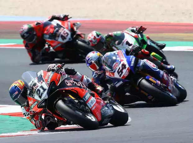 Michael Ruben Rinaldi, Toprak Razgatlioglu, Jonathan Rea, Scott Redding Titel-Bild zur News: Michael Ruben Rinaldi, Toprak Razgatlioglu, Jonathan Rea, Scott Redding