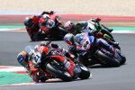 Michael Ruben Rinaldi, Toprak Razgatlioglu, Jonathan Rea und Scott Redding 