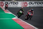 Michael Ruben Rinaldi vor Jonathan Rea und Scott Redding