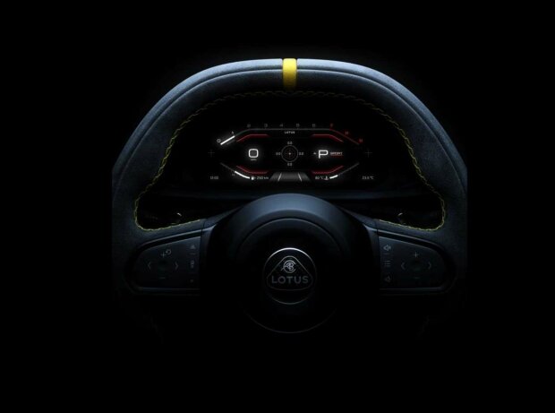 Lotus Emira teaser Lotus Emira teaser