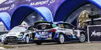 Ford Fiesta WRC von M-Sport im Service-Park