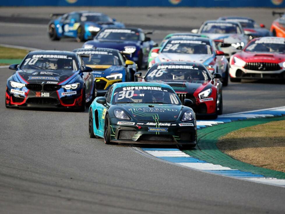 Start beim Rennen der DTM-Trophy 2020 auf dem Hockenheimring