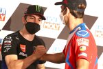 Maverick Vinales (Yamaha) und Johann Zarco (Pramac) 