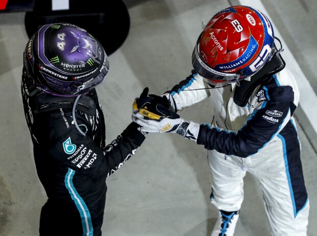 Lewis Hamilton, George Russell