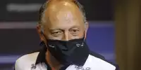 Alfa-Romeo-Teamchef Frederic Vasseur in der Pressekonferenz in Baku