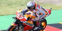Bild zum Inhalt: MotoGP Sachsenring FT1: Marc Marquez sichert sich die erste Bestzeit