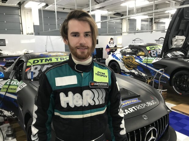 Moritz Löhner (GER) bei DTM-Trophy-Testfahrten