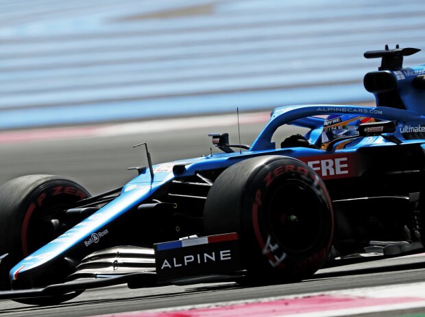 Titel-Bild zur News: Fernando Alonso im Alpine A521 beim Frankreich-Grand-Prix 2021 in Le Castellet
