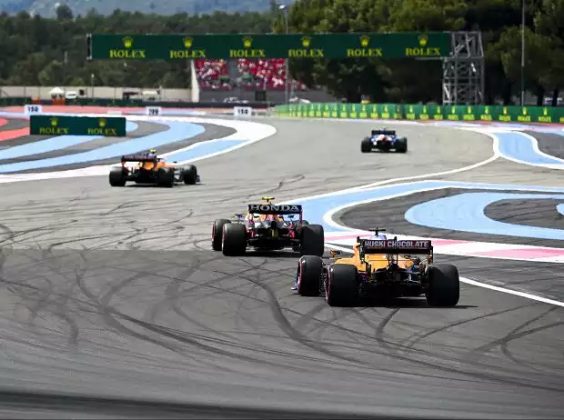 Lando Norris, Sergio Perez, Daniel Ricciardo Titel-Bild zur News: Lando Norris, Sergio Perez, Daniel Ricciardo
