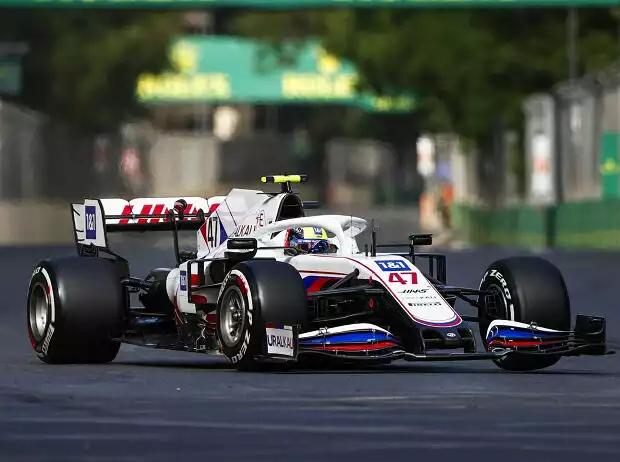 Mick Schumacher auf dem Weg zu Platz 13 in Baku Titel-Bild zur News: Mick Schumacher auf dem Weg zu Platz 13 in Baku