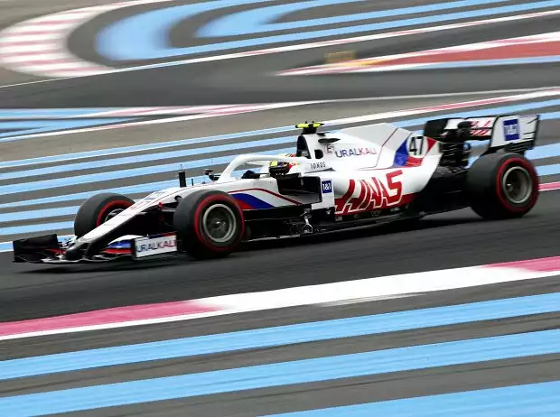 Mick Schumacher (Haas) in Le Castellet Titel-Bild zur News: Mick Schumacher (Haas) in Le Castellet