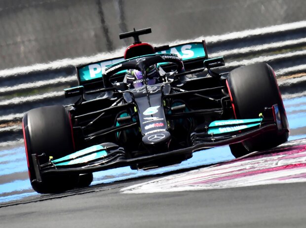Lewis Hamilton (Mercedes) in Le Castellet (Frankreich)