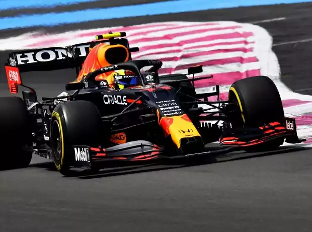Titel-Bild zur News: Sergio Perez im Red Bull RB16B beim Frankreich-Grand-Prix 2021 in Le Castellet