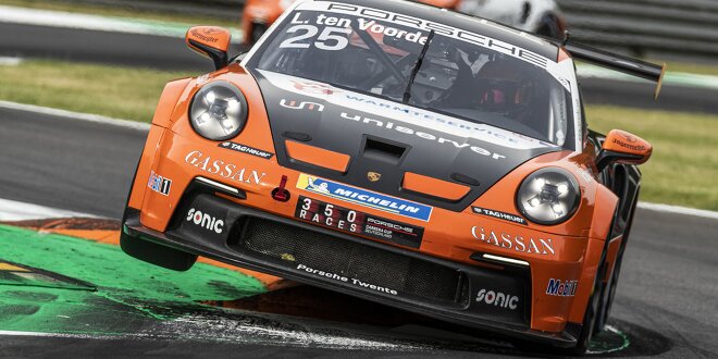 Porsche-Carrera-Cup Monza 2021: Sieg und Tabellenführung für ten Voorde Porsche-Carrera-Cup Monza 2021: Sieg und Tabellenführung für ten Voorde