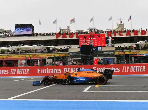 Titel-Bild zur News: Lando Norris McLaren