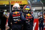 Max Verstappen (Red Bull) und Sergio Perez (Red Bull) 