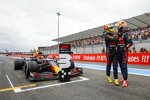 Max Verstappen (Red Bull) und Sergio Perez (Red Bull) 