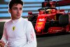Wer letzte Nacht am schlechtesten geschlafen hat: Charles Leclerc