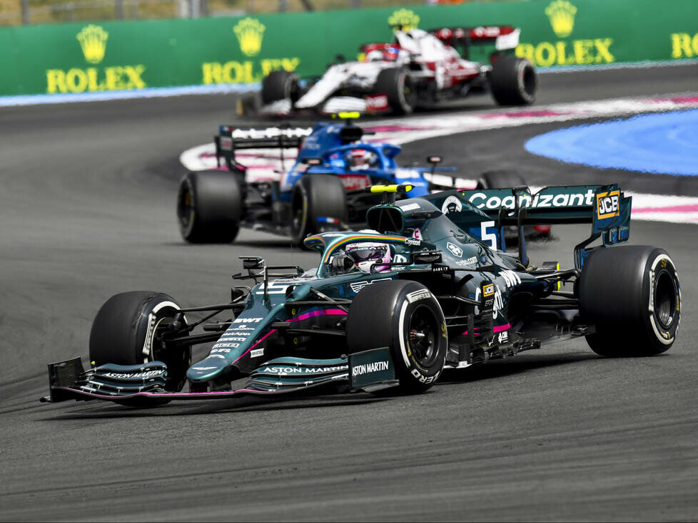 Sebastian Vettel, Esteban Ocon