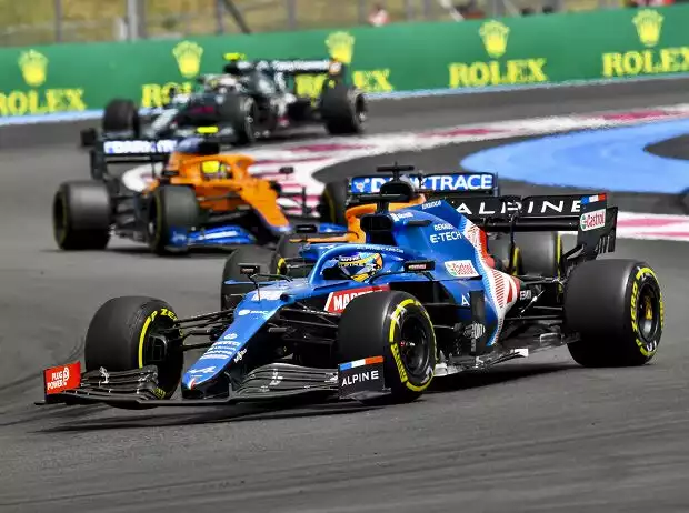 Fernando Alonso, Daniel Ricciardo, Lando Norris Titel-Bild zur News: Fernando Alonso, Daniel Ricciardo, Lando Norris