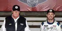 Kyle Larson mit Teambesitzer Rick Hendrick