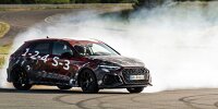 Bild zum Inhalt: Der neue Audi RS 3 (2021) wird sehr quer und sehr schnell fahren