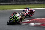 Jonathan Rea vor Leon Haslam