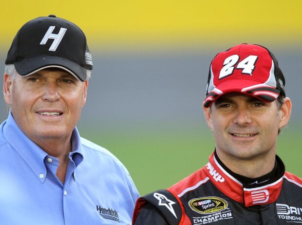 Jeff Gordon und Rick Hendrick Jeff Gordon und Rick Hendrick