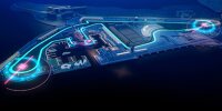 Umbaumaßnahmen am Yas Marina Circuit in Abu Dhabi vor dem Formel-1-Finale 2021