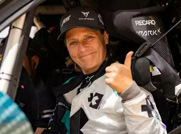 Jutta Kleinschmidt Titel-Bild zur News: Jutta Kleinschmidt
