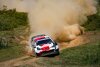 Bild zum Inhalt: WRC Safari-Rallye Kenia 2021: Toyota-Dreifachführung nach WP1