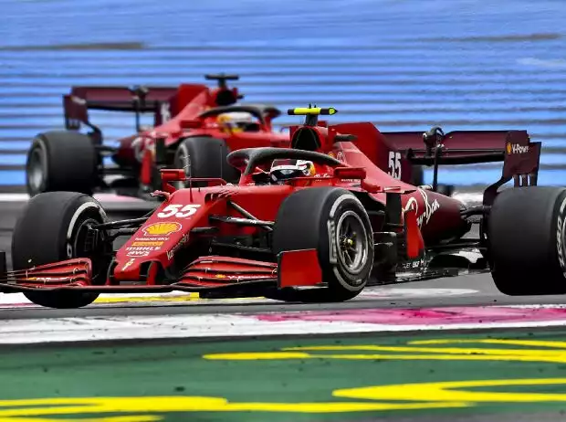 Carlos Sainz, Charles Leclerc Titel-Bild zur News: Carlos Sainz, Charles Leclerc