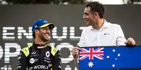 Bild zum Inhalt: Daniel Ricciardo: Cyril Abiteboul will sich Tattoo nach wie vor stechen lassen