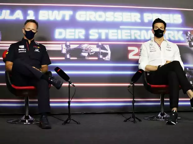 Christian Horner, Toto Wolff Titel-Bild zur News: Christian Horner, Toto Wolff