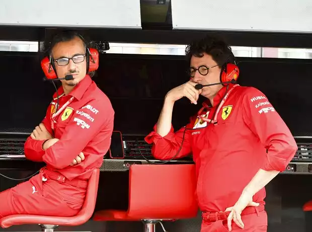 Laurent Mekies, Mattia Binotto Titel-Bild zur News: Laurent Mekies, Mattia Binotto