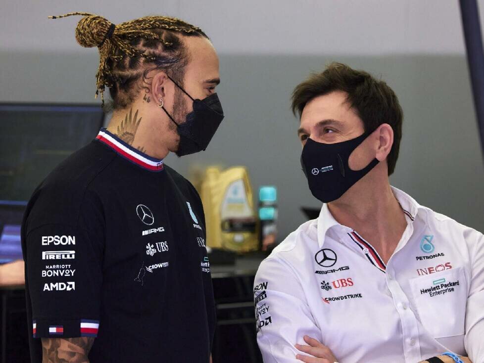 Lewis Hamilton, Toto Wolff