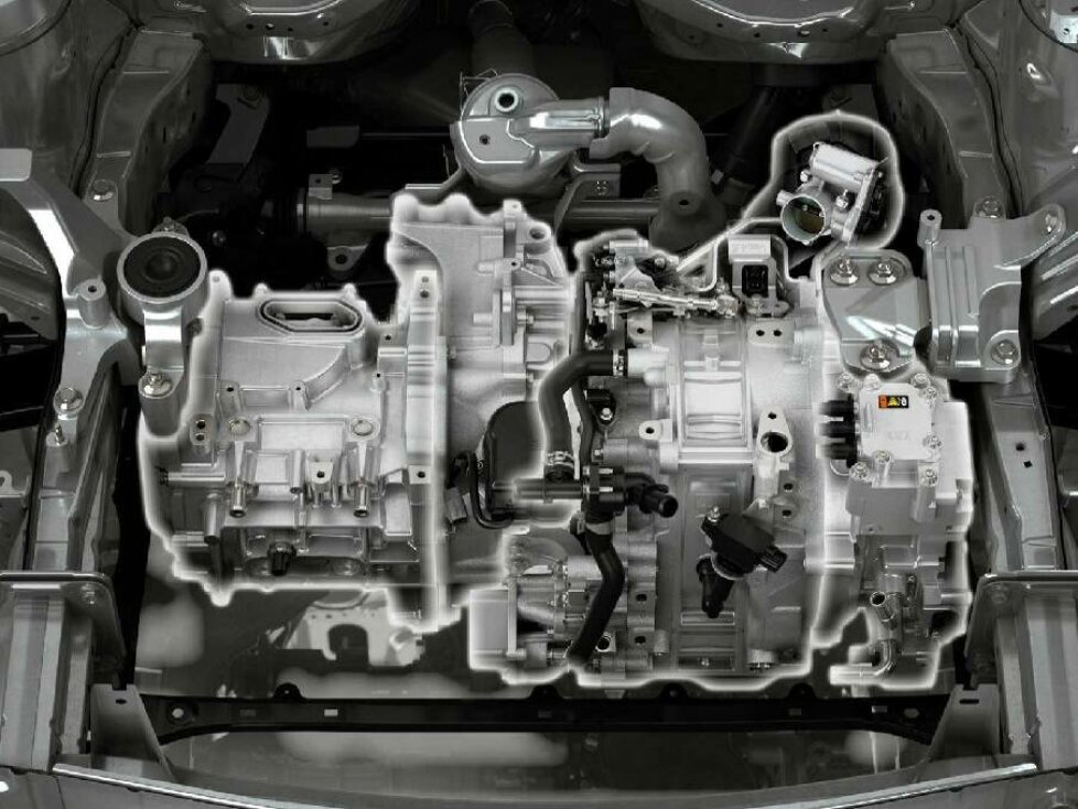 Mazda-Wankelmotor als Range Extender